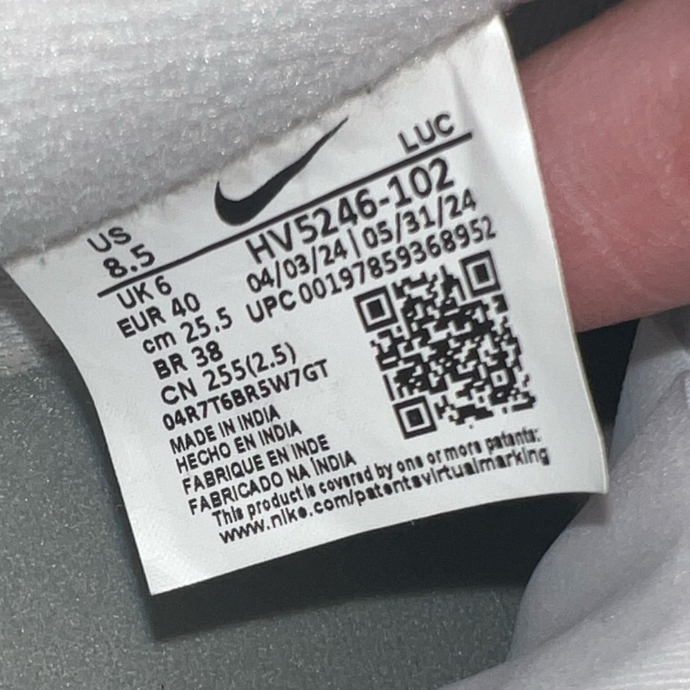 Nike court vision low next nature white sail jade horizon women's - Picture 8 of 9